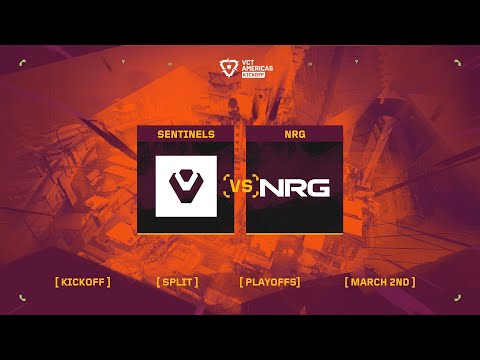 Sentinels vs. NRG - VCT Americas Kickoff - Playoffs - Map 3