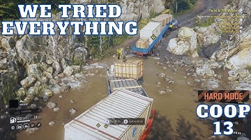 Coop Hard Mode In BC Using All Our Experience To Get This Delivered Season 10 SnowRunner Ep 13