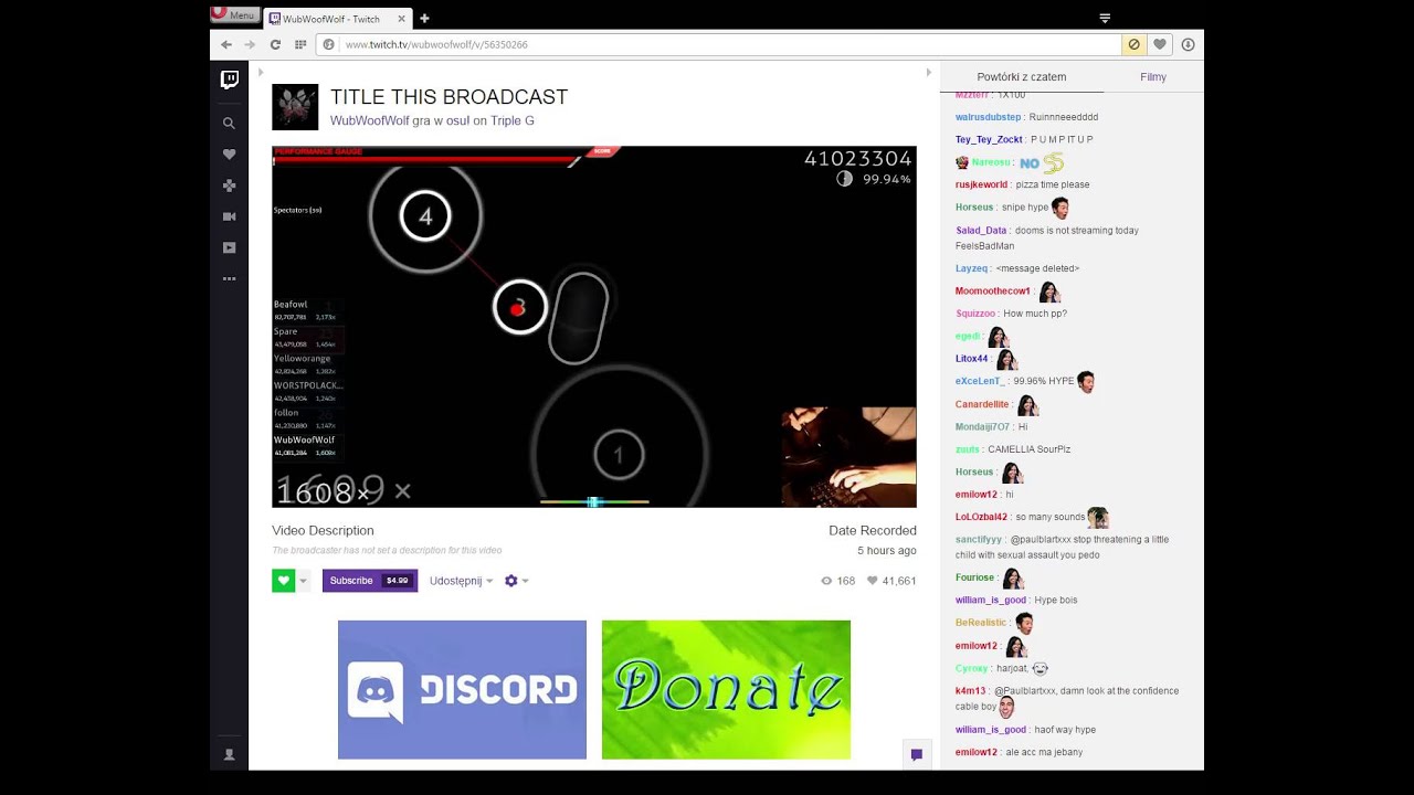 WubWoofWolf | Camellia - LET'S JUMP [Year 2316] FC 326pp | Twitch Chat