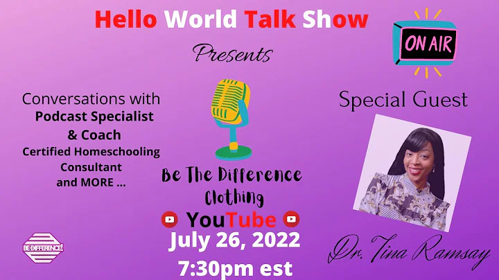 Conversations with the Podcast Queen | Dr. Tina Ra...