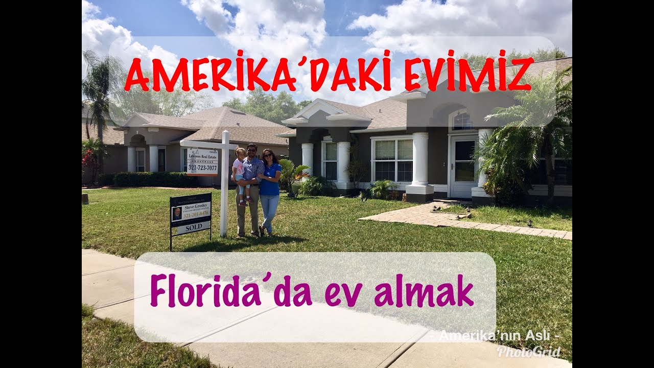 amerika da ev fiyatlari florida da mustakil ev gezdim havuzlu youtube