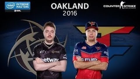 CS:GO   NiP vs  FaZe [Nuke] Map 1   Semifinal   IEM Oakland 2016