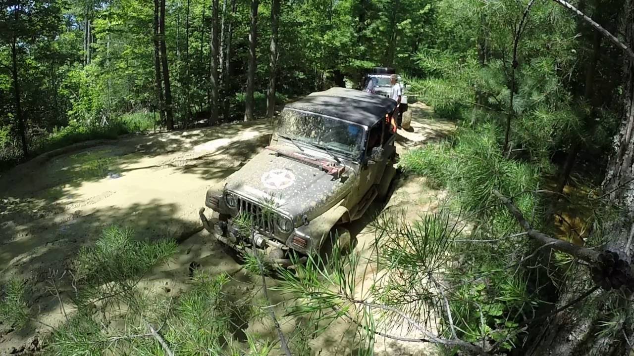 Off road on the Daniel Boone Backcountry Byway (DBBB) in Slade, KY 7/2