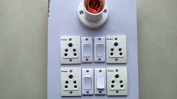 4 Switch 4 Socket 1 Holder Board Wiring kaise karen // #wiring