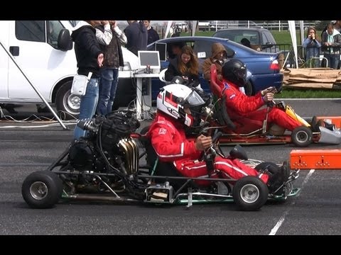 Gokart 750 Ccm Vs Gokart 650 Ccm Drag Race Hd Youtube