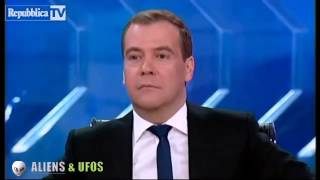 НЛО Дмитрий Медведев рассказывает про инопланетян на съемках