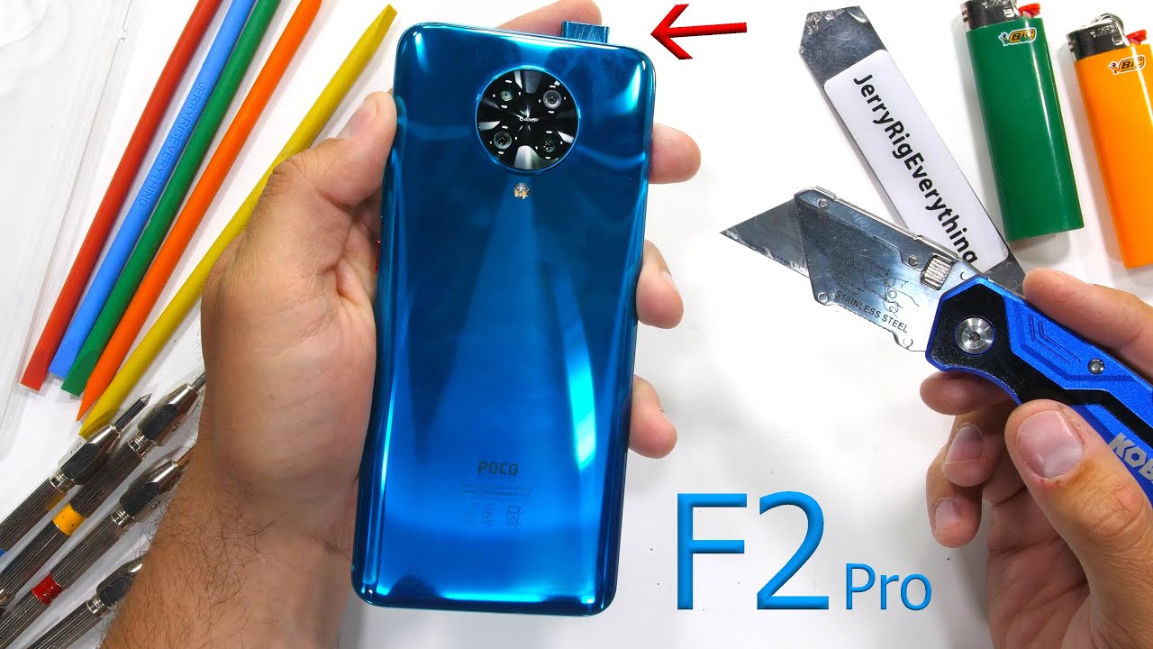 Poco F2 Pro Durability Test Is The Moving Camera Durable Youtube