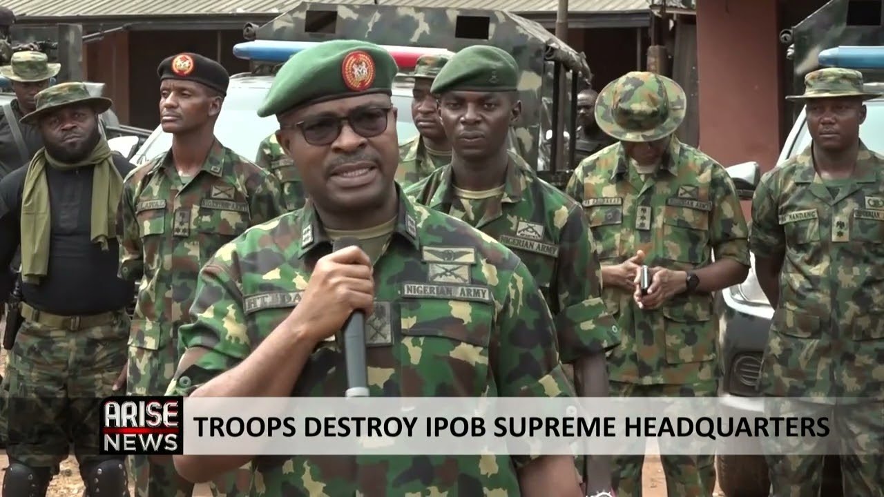 Illegal Arms Factory Uncovers by Nigeria Army In Delta State