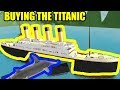 BACON HAIR BUYS the TITANIC | Roblox SharkBite