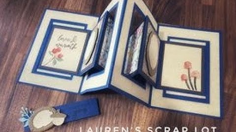 How To Make a Multi Panel Accordion Fold Card