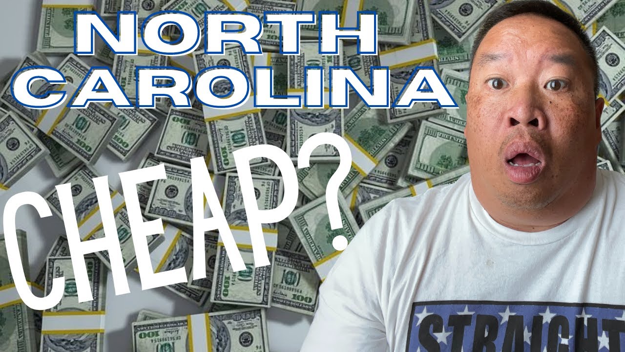 THE REAL COST OF LIVING IN NORTH CAROLINA 2021 YouTube