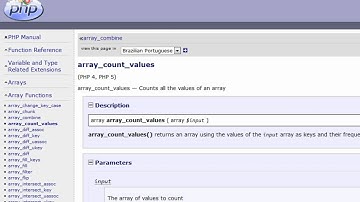 PHP Functions Video Tutorial: array_count_values