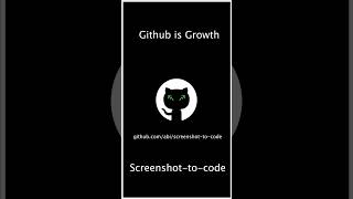 Screenshot-to-code tool that generates HTML/CSS from images github.com/abi/screenshot-to-code