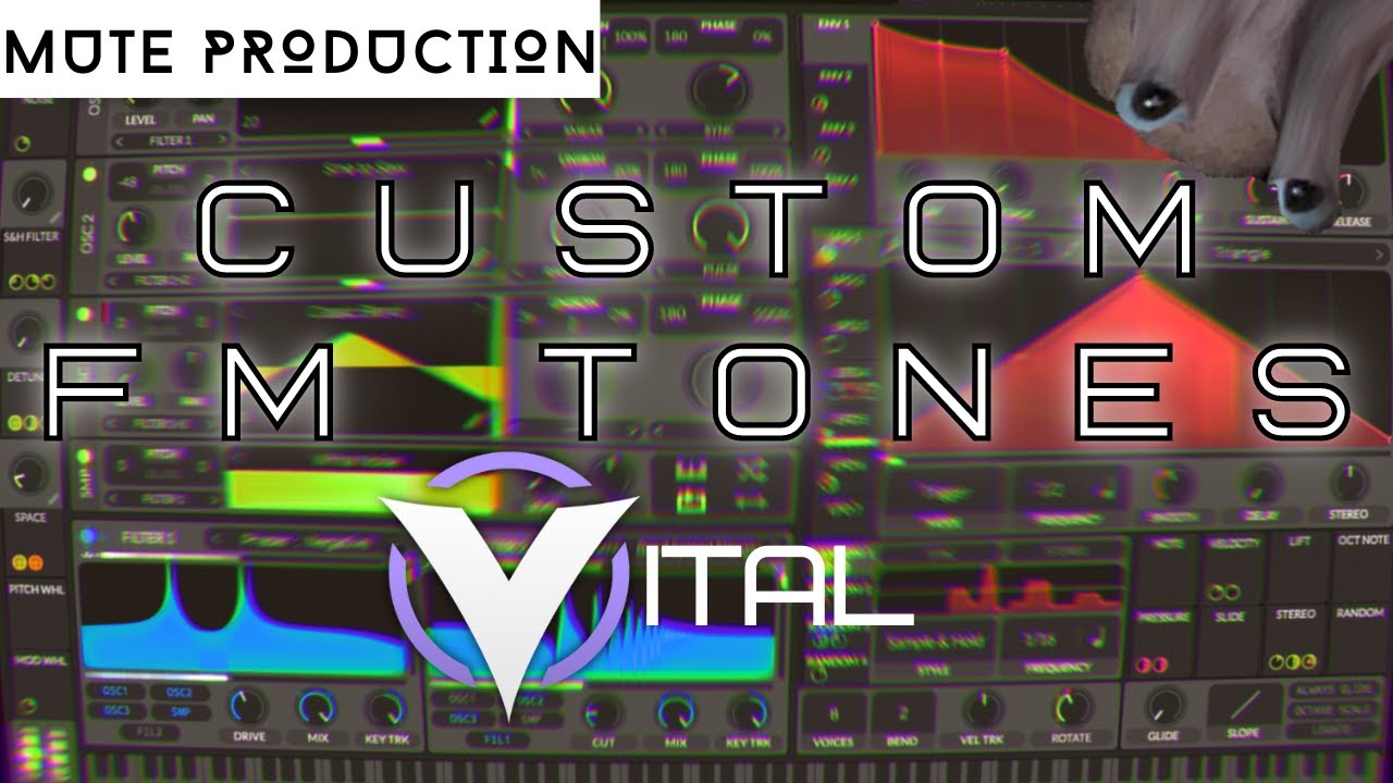 [Psytrance Tutorial] Custom FM tones with Vital