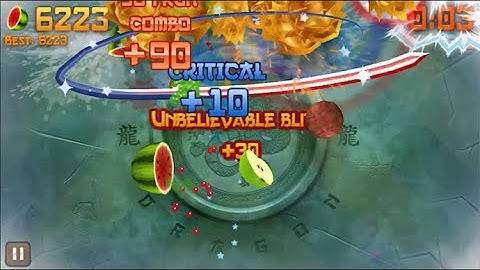 Fruit Ninja New HIGHEST World Record in Arcade Mode | 7703