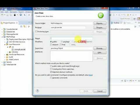 Servlet Beginners with eclipse