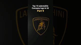 Lamborghini 3d logo #trending #logo #blender #animation #trendingshorts #carlogo