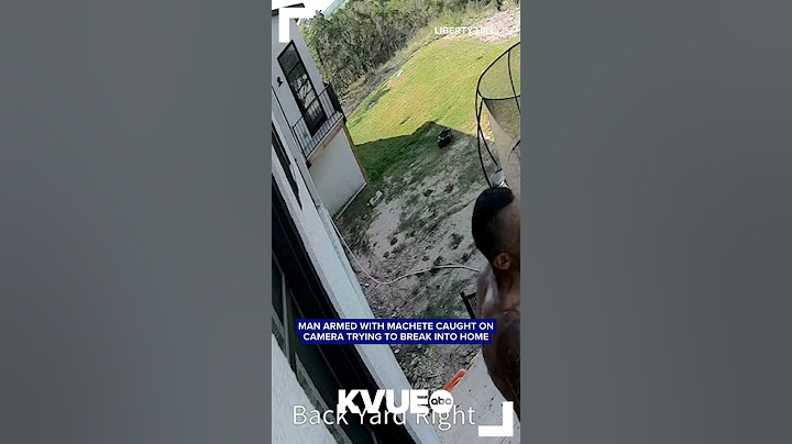 Man caught on camera breaking into home with machete leaves family on edge #shorts