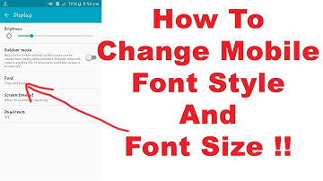 How to Change Font size & Font  style j2 Version|| Any android phone (without root)