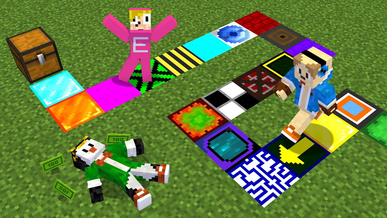 サバイバル人生ゲームで戦ってみた【マイクラ】