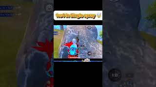 1v4 SINGLE SPRAY 😳🔥 6X CONTROL = HACK OR SKILL? | BGMI#bgmiindia#bgmishorts#telugugaming