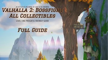 Valhalla 2: Bossfight | Full Collectible Guide, Beginner Progress Friendly