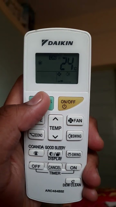 daikin AC powerchill button use.Power Chill: Now,  This function cool your room just in 20 minutes.