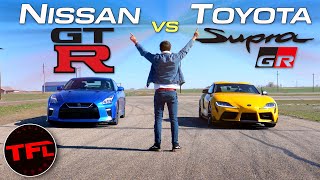 Supra vs. GTR: Which Of These Two JDM Legends Is Today's QUICKEST Sports Car?