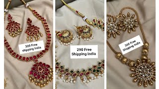 @pbmjwelss MATTE PREMIUM NECKLACE BELOW 499/ WITH FREE SHIPPING ALL OVER INDIA