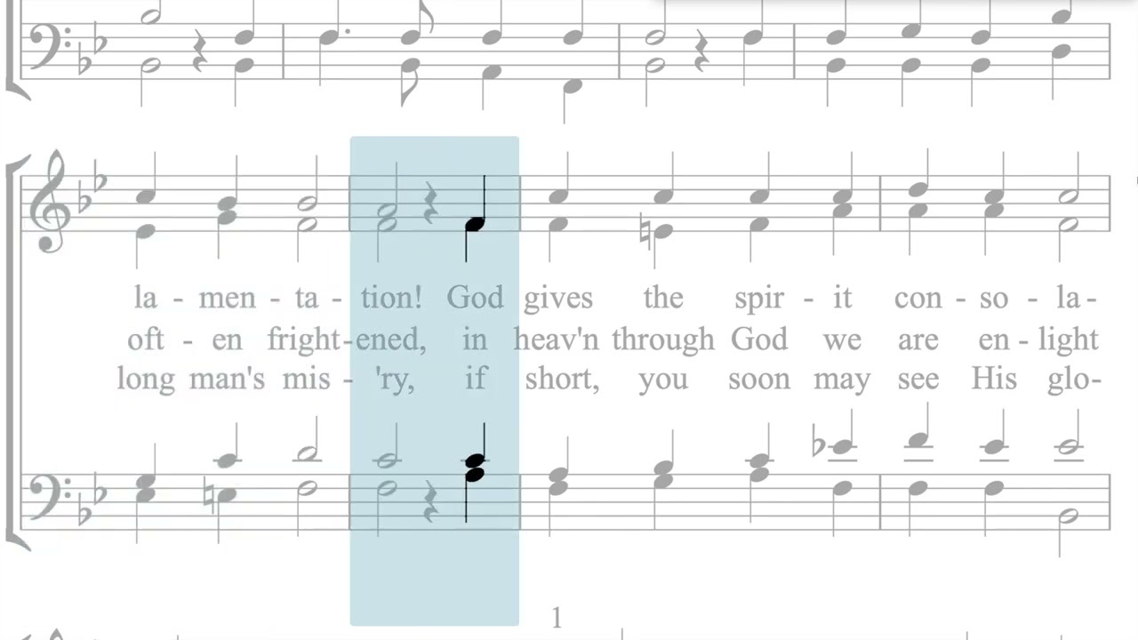 Hymnal 440 Depart, dear child