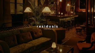 chris brown - residuals (sped up + reverb) Resimi