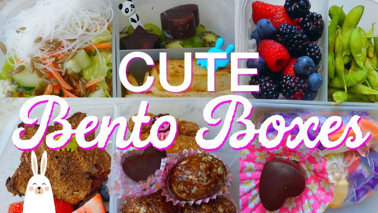 CUTE Vegan Bento Box Lunch Ideas | Leeor Alexandra