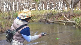 【北海道】釣りガール渓流釣り初挑戦！ 19ANTARES