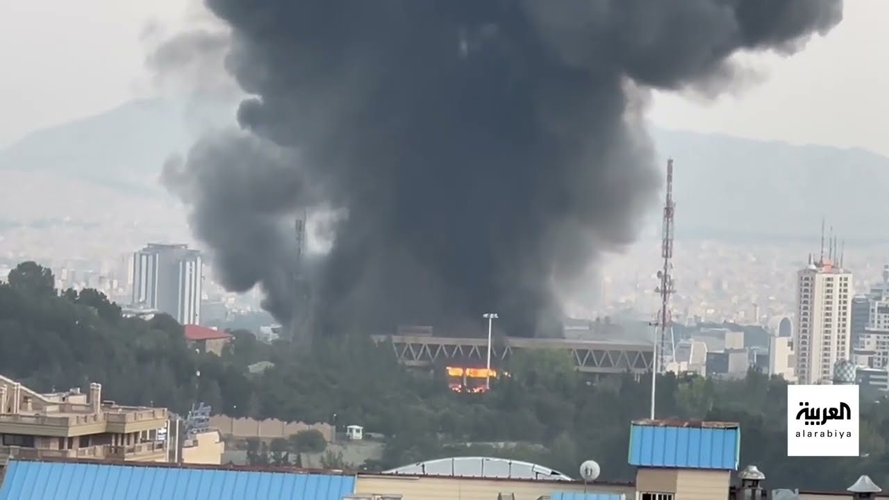 الجيش الإسرائيلي ينشر فيديو لتدمير منصة صواريخ إيرانية قرب طهران