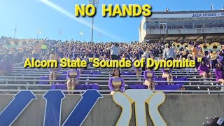 (No Hands)🔥🎶 Alcorn State Marching Band and Golden Girls vs.Southern University Human Jukebox 2023🔥