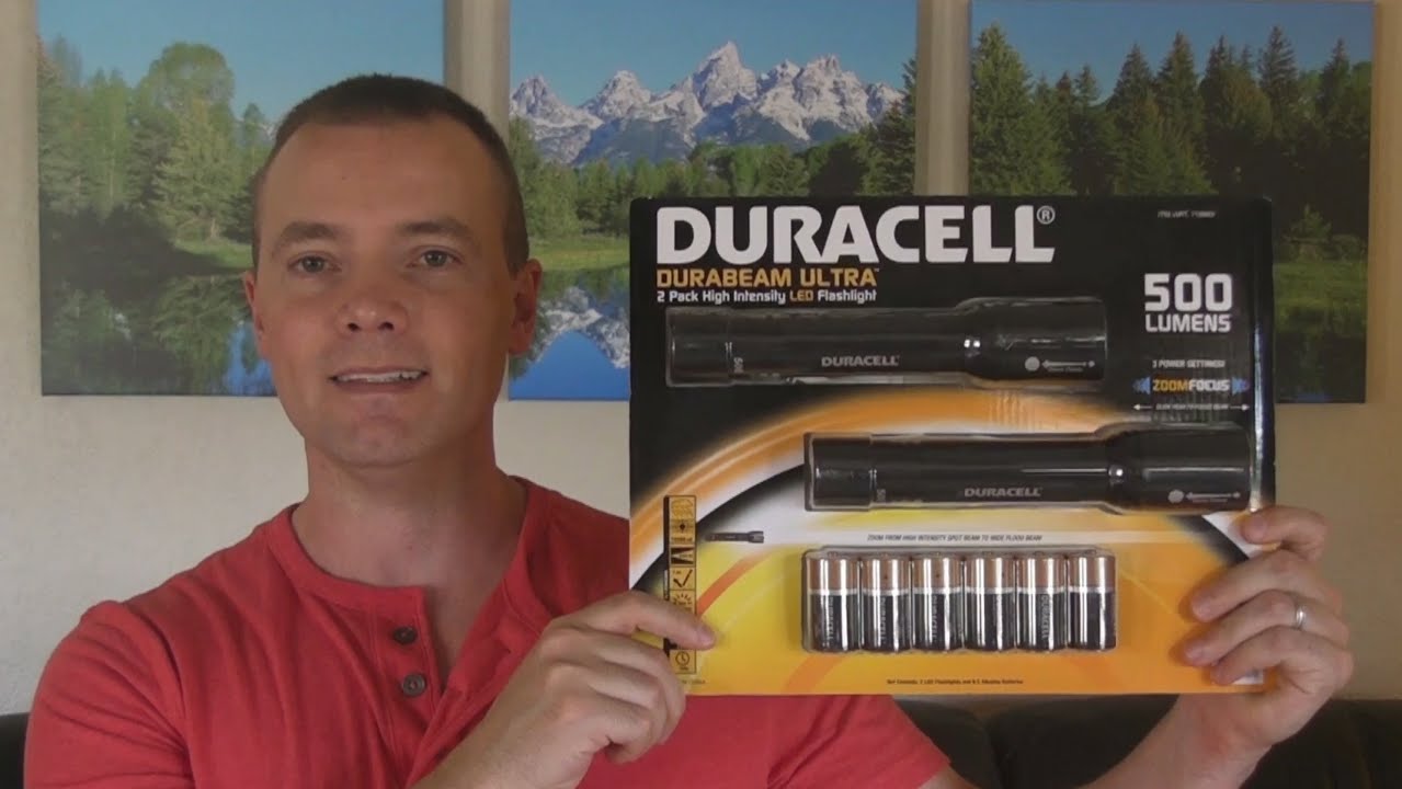 Duracell Durabeam Flashlight Review YouTube