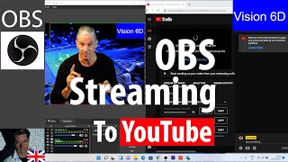 OBS #6 ● Streaming to Youtube ● Simple With Example