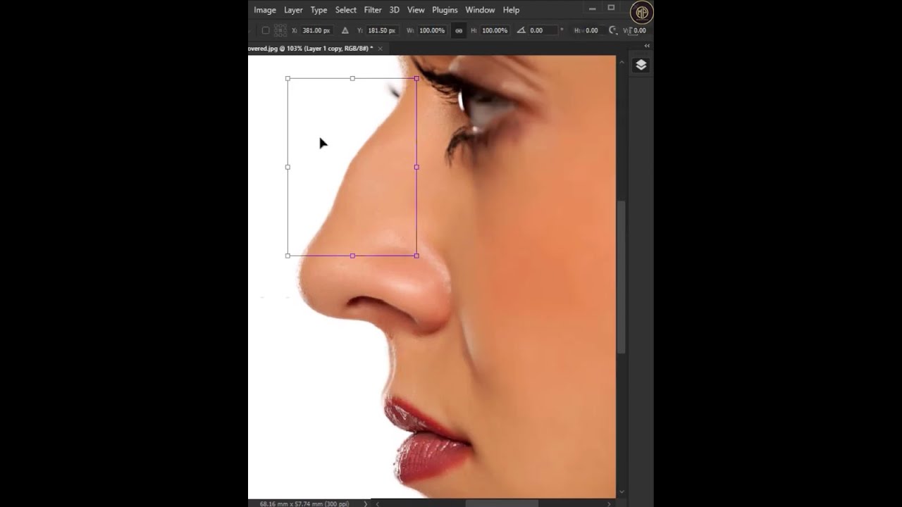 Nose Reshape In Photoshop Fix Shape Tricks