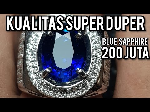 Eh ini gak bercanda loh ya, bukan clickbait juga wkwkwkw bener, ada sapphire yang sampe segitu harga. 