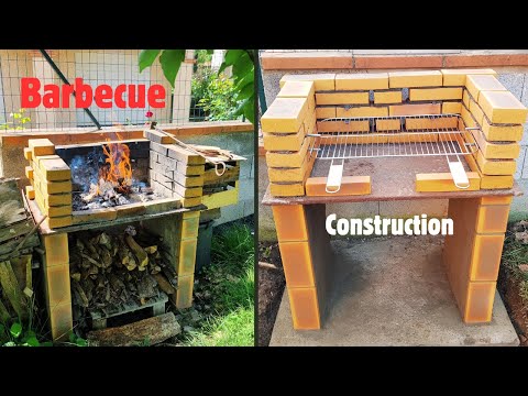 Vidéo: Barbecue en brique à faire soi-même. Conseils & Astuces