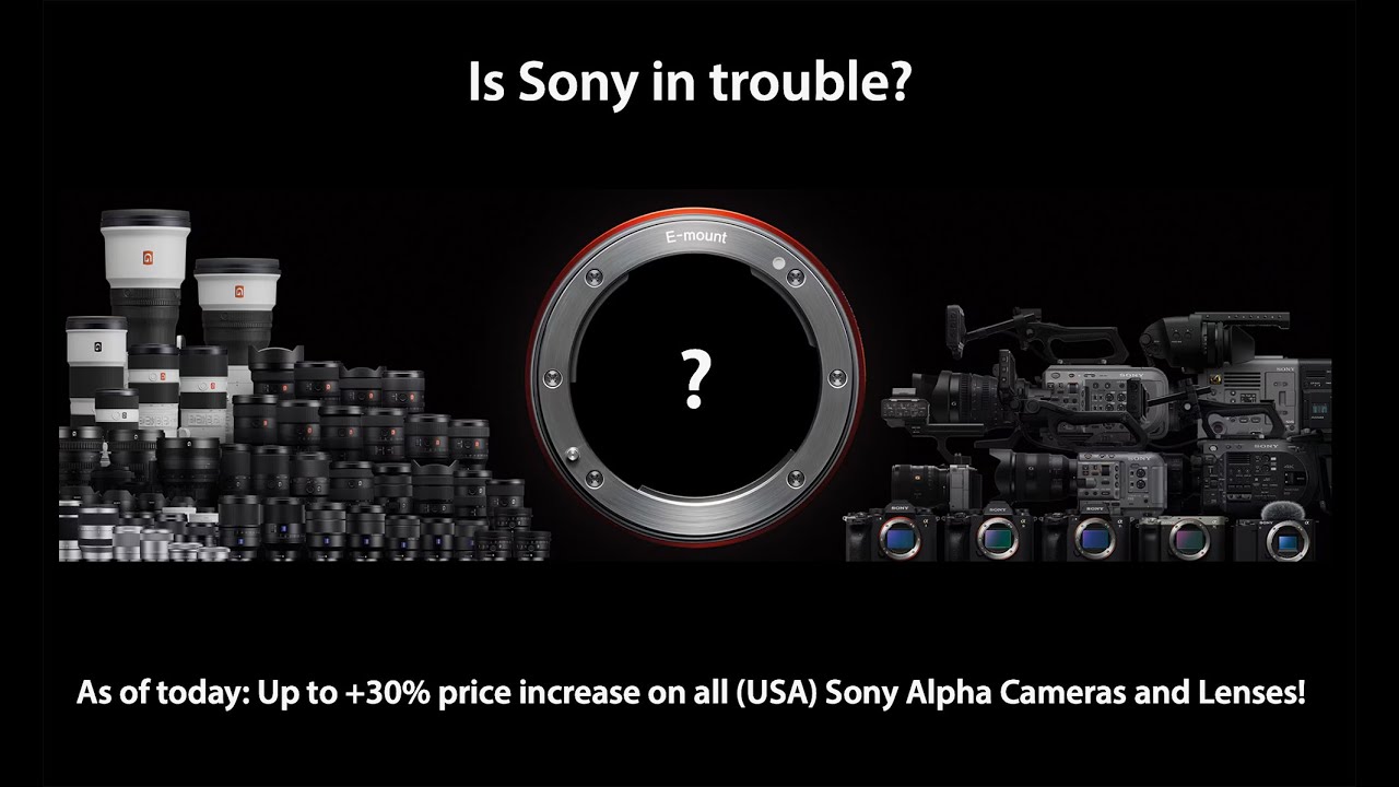 Sony Is in Trouble? Outdated Cameras, Up to 30% price hike in the USA – My Urgent Advice!