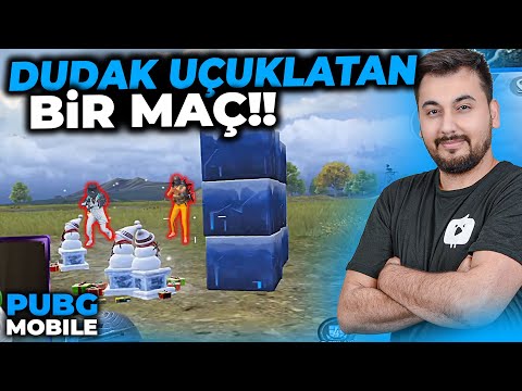 DUDAKLARI UÇUKLATAN MAÇ!! / PUBG MOBILE