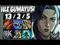 HLE Gumayusi Caitlyn vs Ezreal [ ADC ] Patch 26.10 Korea Challenger 2607 LP