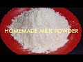 Healthy homemade milk powder