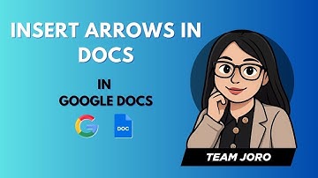 How to Draw & Insert Arrows in Google Docs | Easy Step Tutorial