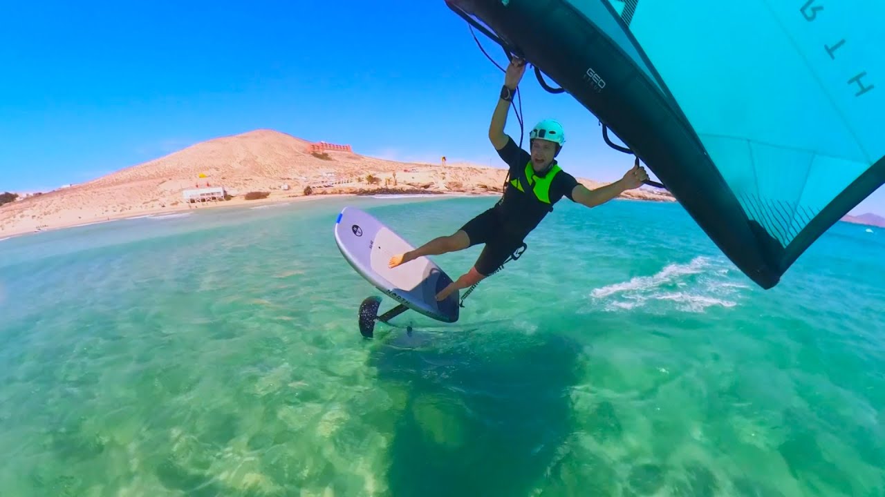 What It's Like to Learn the Foiling Jibe?