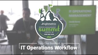 Highmetric SMS 19 - ServiceNow IT Operations Management - Deep Dive Demo