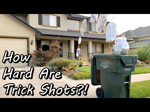 Recreating Dude Perfect Trick Shots – How Hard are They?!