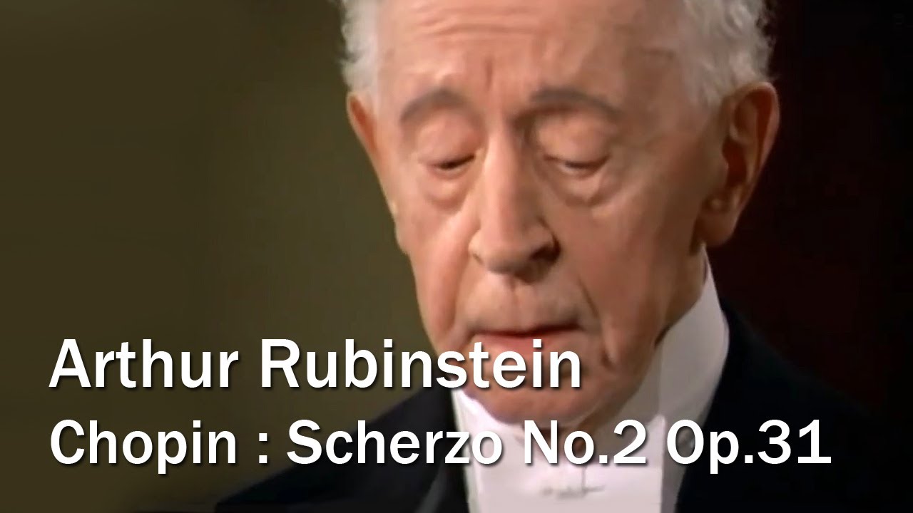 chopin scherzo 2 rubinstein