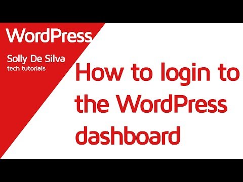Cara Login ke Dashboard WordPress